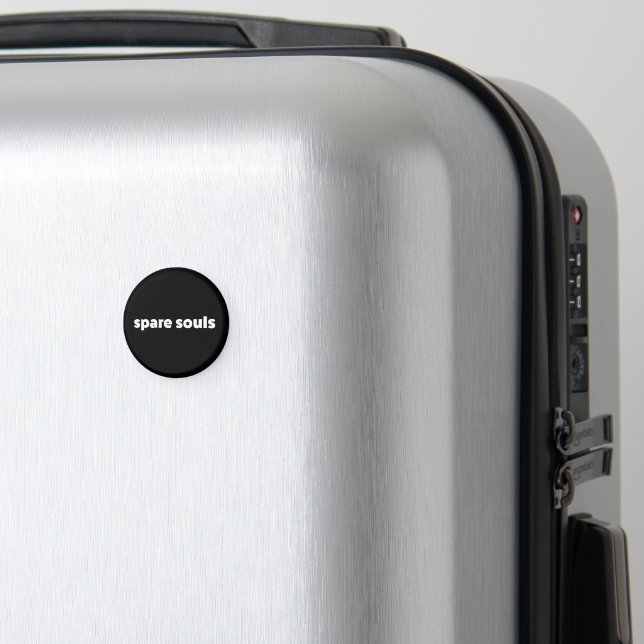 Imã Spare Souls Circular Magnet (In Situ (Luggage))