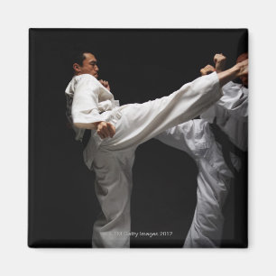 Imã Sparring dois Blackbelts