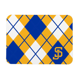 Ímã Spartans argyle do Estado de San José