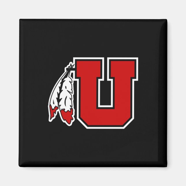 Imã Special Logo Utah Utes Sticker  (Frente)