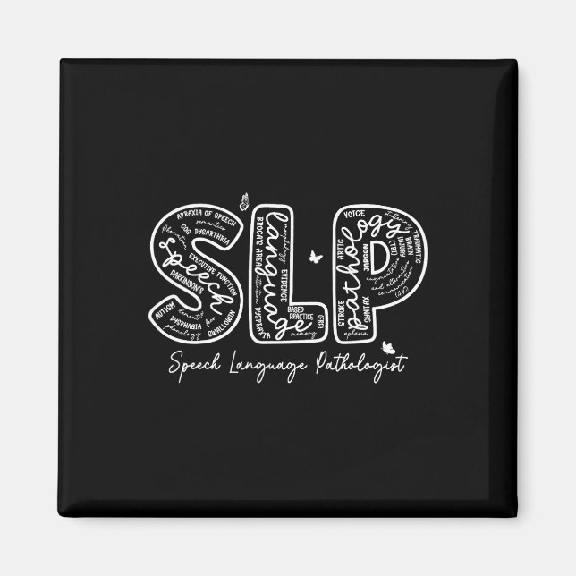 Imã Speech Therapy Speech Language Pathologist Therapi (Frente)