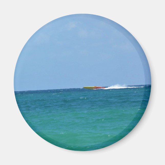 Imã Speed Boat, Fort Lauderdale, Florida (Frente)