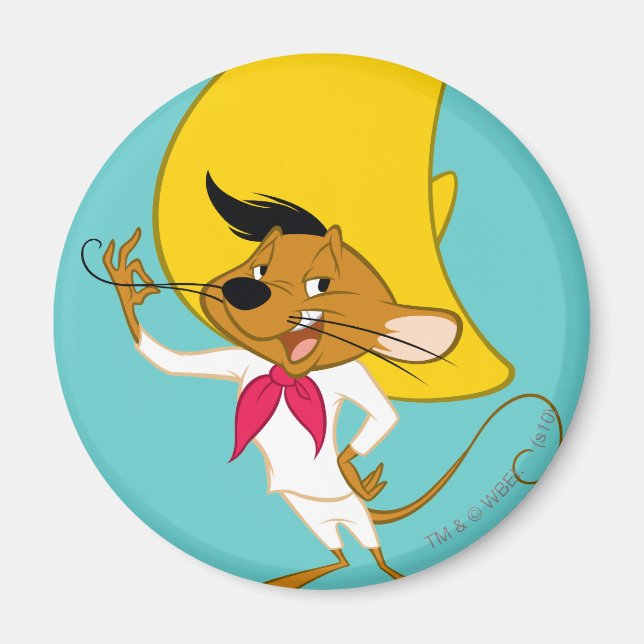Imã SPEEDY GONZALES™ Mustache (Frente)