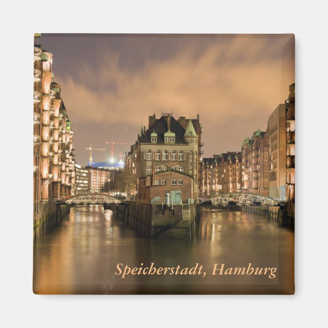 Imã Speicherstadt, Hamburgo (Frente)