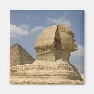 Imã Sphinx, Giza, Al Jizah, Egito