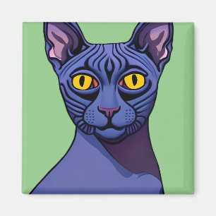 Imã Sphynx Cat