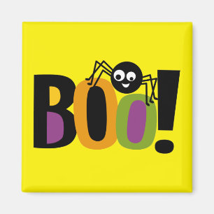 Imã Spider BOO Halloween