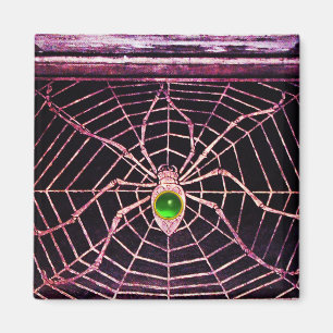 Imã SPIDER E WEB Green Emerald Black