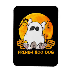 Ímã Spider Gift Bulldog Francês Com Pumpkin Spider