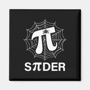 Imã Spider Pi Spider Science Professor de matemática E