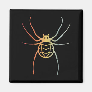 Imã Spider Whperer Funny Tarantula Vintage Halloween