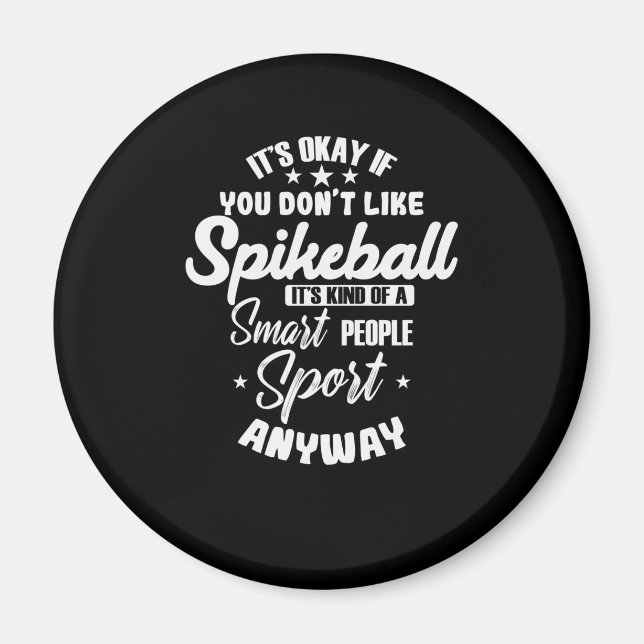 Imã Spikeball é um baile de Pessoas esperto (Frente)