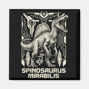 Imã Spinosaurus mirabilis novo dinossauro pré-históric