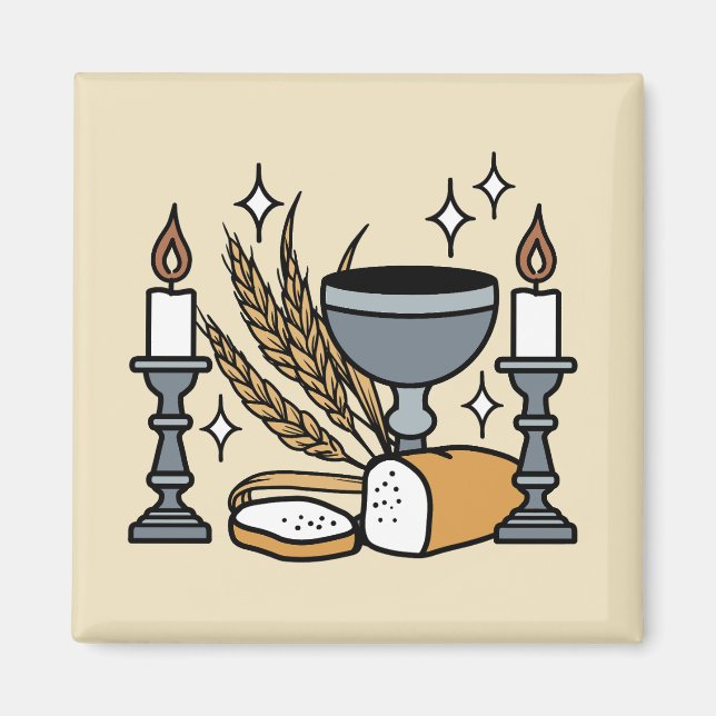 Imã Spiritual Faith and Grace – Uplifting Christian (Frente)