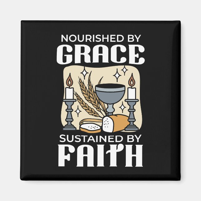 Imã Spiritual Faith and Grace – Uplifting Christian (Frente)
