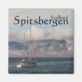Imã Spitsbergen Svalbard Sailboat