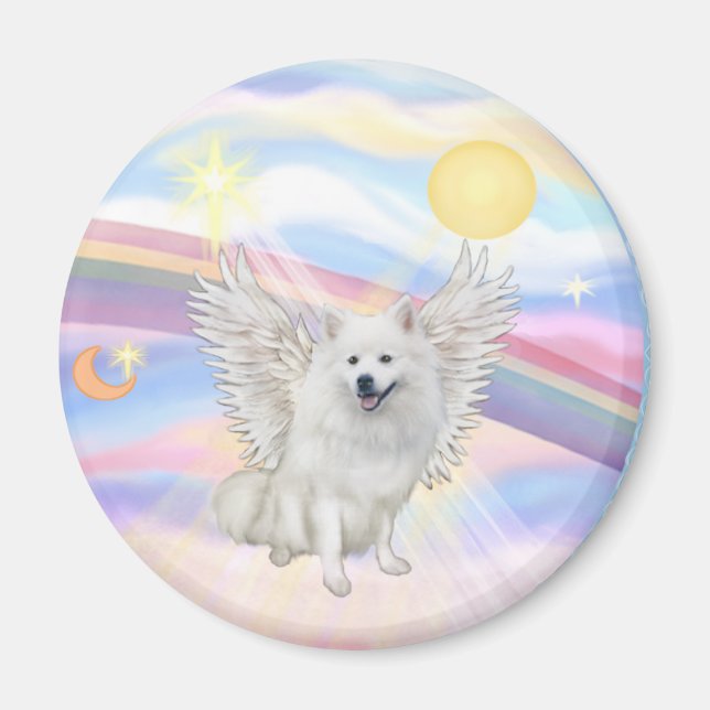 Imã Spitz Esquimó Americano (Frente)