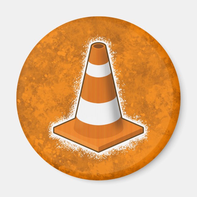 Imã Splatter Cone de Segurança de Tráfego (Frente)