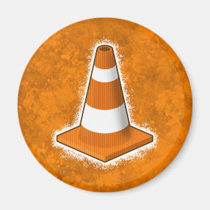 Imã Splatter do cone da segurança de tráfego