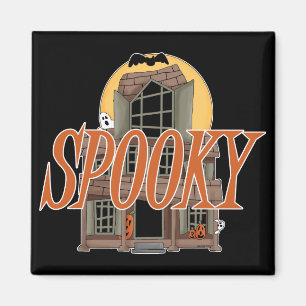 Imã Spooky Haunted House