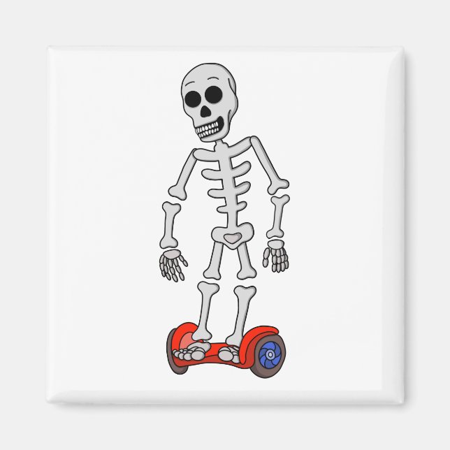 Imã Spooky Hover Bones (Frente)