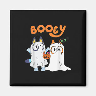 Imã "Spooky Season Engraçado Ghost Booey Halloween Par