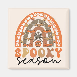 Imã Spooky Season Halloween Rainbow Fall