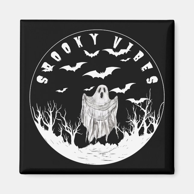 Imã Spooky Vibes (Frente)