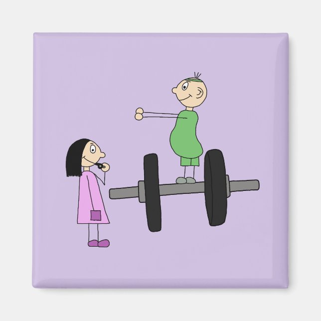 Imã Sportliches Paar (Frente)