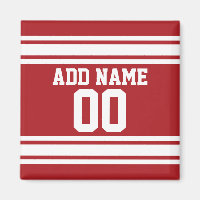Sports Jersey com seu nome e número