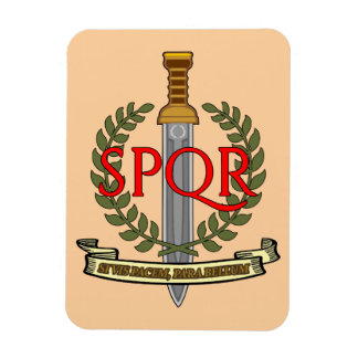 Ímã SPQR Gladius - Senatus Populusque Romanus