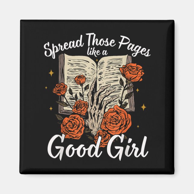 Imã Spread Those Pages Like A Good Girl Dark Romance S (Frente)