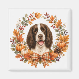 Imã Springer Spaniel Outono
