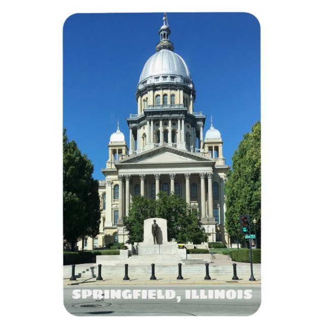 Ímã Springfield, Capitólio Estatal do Illinois (Vertical)