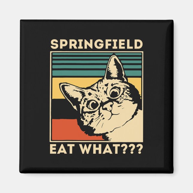 Imã Springfield Coma O Que - Eles Estão Comendo Cachor (Frente)