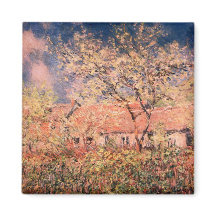 Springtime em Giverny por Claude Monet