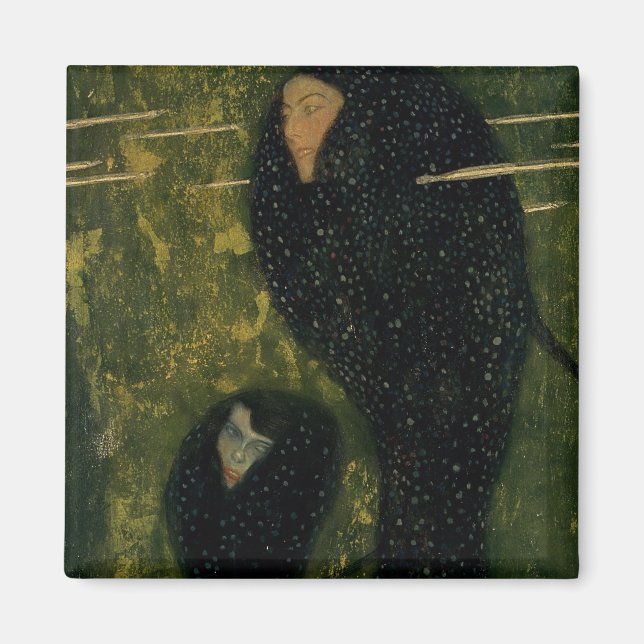 Imã Sprites de água, 1899 (óleo na canvas) (Frente)
