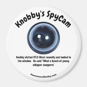 Imã SpyCam STLC Frigorífico ocidental do Knobby