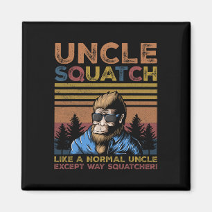Imã Squatch - Tio do Bigfoot Dia dos Pais Yeti Sasquat