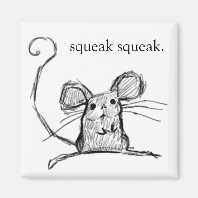 Imã Squeak Squeak (Frente)