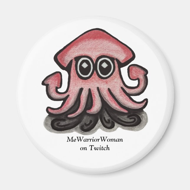 Imã Squido, MeWarriorWoman no Twitch (Frente)