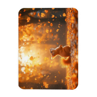 Ímã Squirrel Wild Animal Loving Portrait 