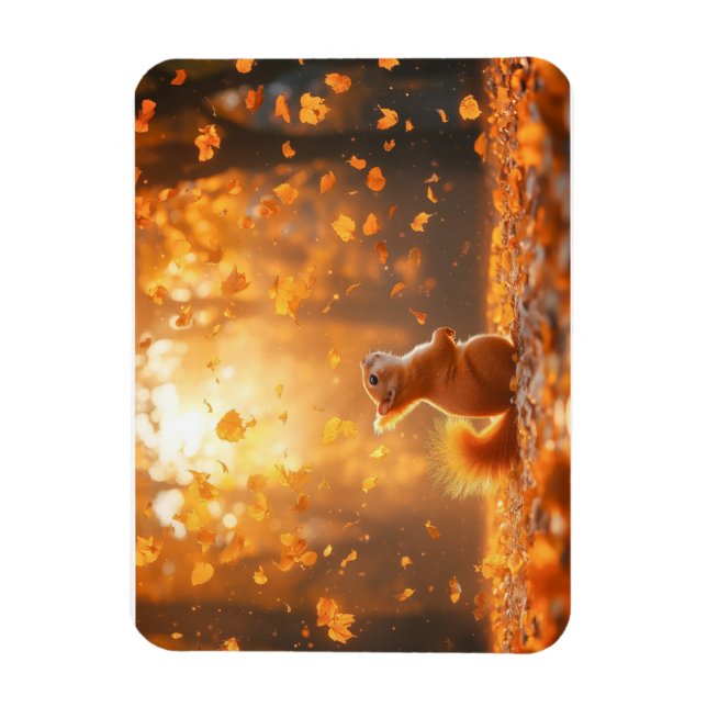 Ímã Squirrel Wild Animal Loving Portrait  (Vertical)