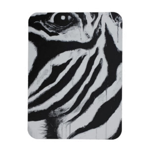 Ímã Sr. Arte Original Abstrata de Animais Zebra Vida S