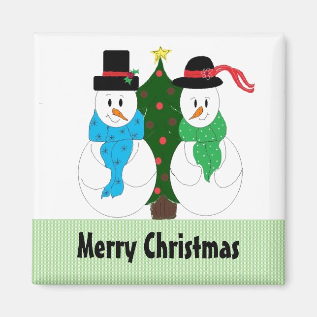 Imã Sr. e Sra. Snow (Frente)