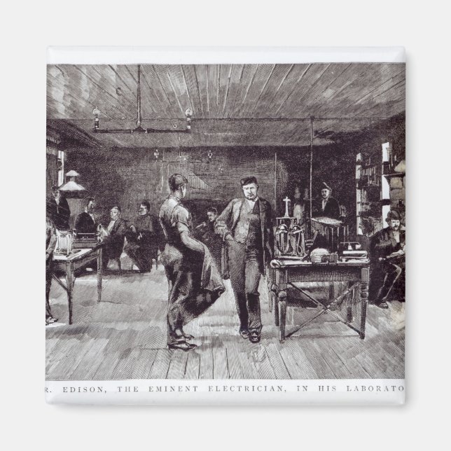 Imã Sr. Edison , O Eminente Eletrônico (Frente)