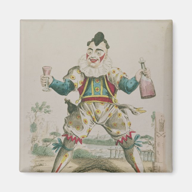 Imã Sr. Grimaldi como Palhaço (Frente)