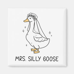 Imã Sr. Silly Goose E Sra. Silly Goose Casal Matchi