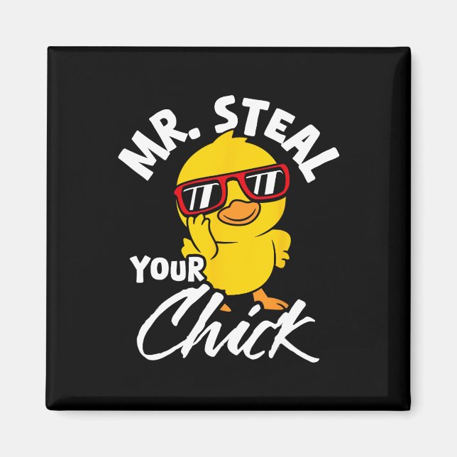 Imã Sr. Steal Seu Humor Páscoa Pintinho (Frente)