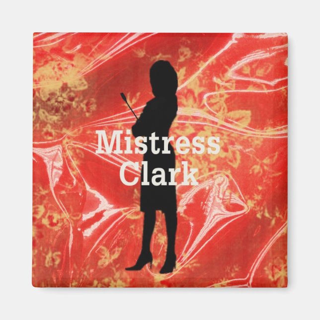 Imã Sra. Clark Magnet (Frente)